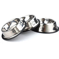 Paw Stainless Steel Pet Dog Bowl Feeder Skidproof Anti-Ant Shape Cat Dog Bowls Food Accessories Pet Supplies 6 Sizes