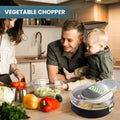 Vegetable Chopper,  Multifunctional 12-In-1 Veggie Chopper with 7 Blades, Onion Chopper Food Chopper Vegetable Slicer Cutter Dicer