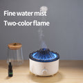 Mute of New Small Simulated Flame Volcano Humidifier Flame Humidifier Volcano Diffuser Home Decorations