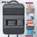 Car Seat Back Organizer Auto Back Seat Storage Bag with Foldable Table Tray Tablet Holder Tissue Box Car Accessories