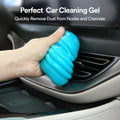 Car Cleaning Gel Car Cleaning Putty Car Putty Auto Detailing Tools Car Slime Cleaner Dust Cleaning Gel for Car Interior Cleaner Car Cleaning Supplies Cleaning Kit Car Accessories Blue 2Pack
