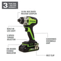24V Brushless Cordless 1/4