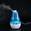 3L Ultrasonic Air Humidifier Mini Aroma Humidifier with LED Lamp Essential Oil Humidifier Diffuser Mist Maker Fogger