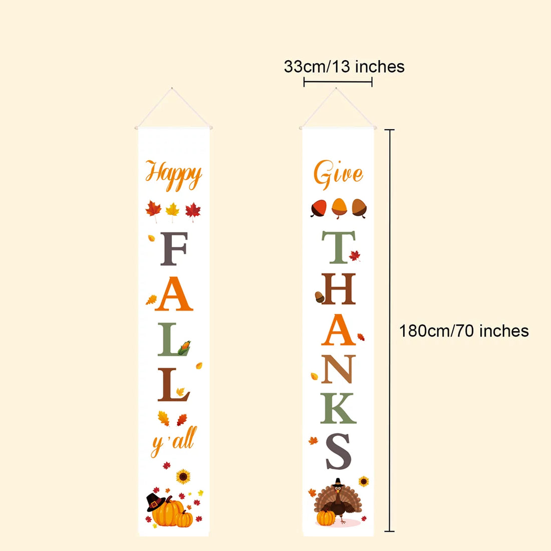 Happy Fall Porch Signs Fall Decorations for Home Outdoor Fall Decor Fall Decor for Home Thanksgiving Fall Decorations