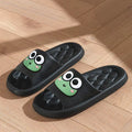 Summer Beach Slides Bathroom anti Slip Slipper Non-Slip Home Flip Flops Cartoon Frog Soft Sandals