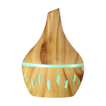10 Oz Essential Oil Diffuser, Cool Mist Humidifier Scent Diffuser Wood Grain Aromatherapy Diffuser Atomizer Relieve Dryness Refresh Air Increase Humidity Device for Bedroom Office Yoga Spa