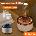 Mute of New Small Simulated Flame Volcano Humidifier Flame Humidifier Volcano Diffuser Home Decorations