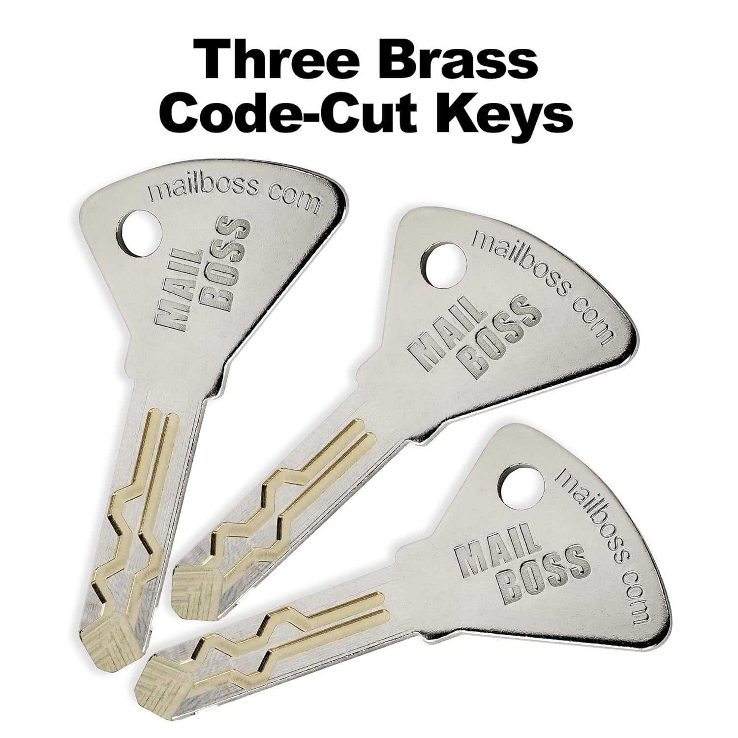 7506 Mail Manager Curbside Locking Security Mailbox, Black,Large