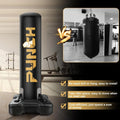 Freestanding Punching Bag for Adults, Heavy Boxing Bag with Stand Kickboxing Bag Heavy Boxing Base for Training MMA Muay Thai Fitness Home Gym Sport Equipment for Adults/Kids