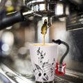 12.9 Oz Guitar Ceramic Mug - Music Note Tea Coffee Milk Cup Mug Gift for Guitar Players, Musicians, Women, Men, Friends, Teachers, Red
