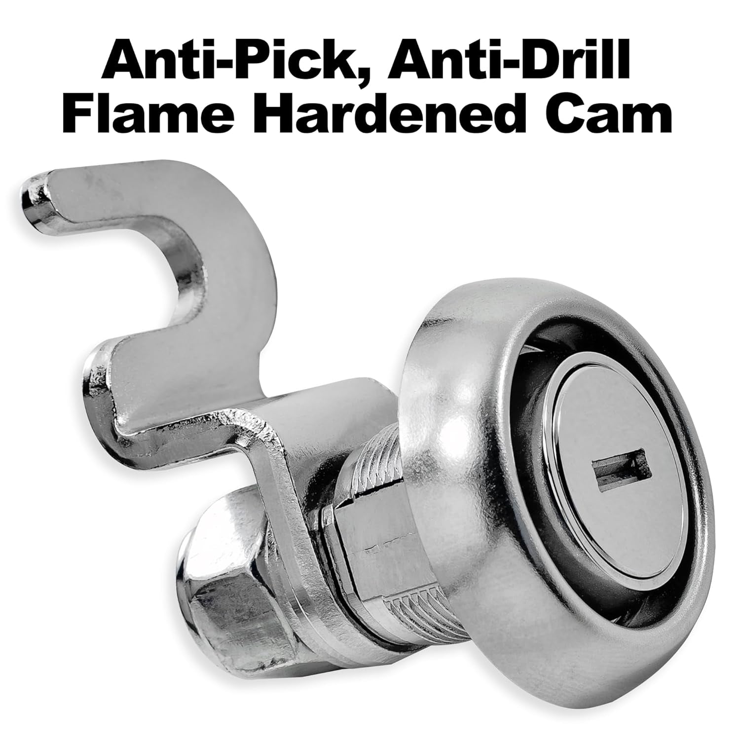 7506 Mail Manager Curbside Locking Security Mailbox, Black,Large