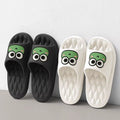 Summer Beach Slides Bathroom anti Slip Slipper Non-Slip Home Flip Flops Cartoon Frog Soft Sandals