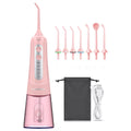 Oral Irrigator Dental Water Flosser Teeth Whitening Waterproof Portable Dental Water Jet Floss 300ML Teeth Cleaner