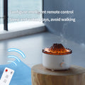 Mute of New Small Simulated Flame Volcano Humidifier Flame Humidifier Volcano Diffuser Home Decorations