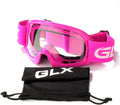 YH15 Anti-Fog Impact-Resistant Kids Youth ATV Off-Road Dirt Bike Motocross Goggles for Boys & Girls (Pink, One_Size)