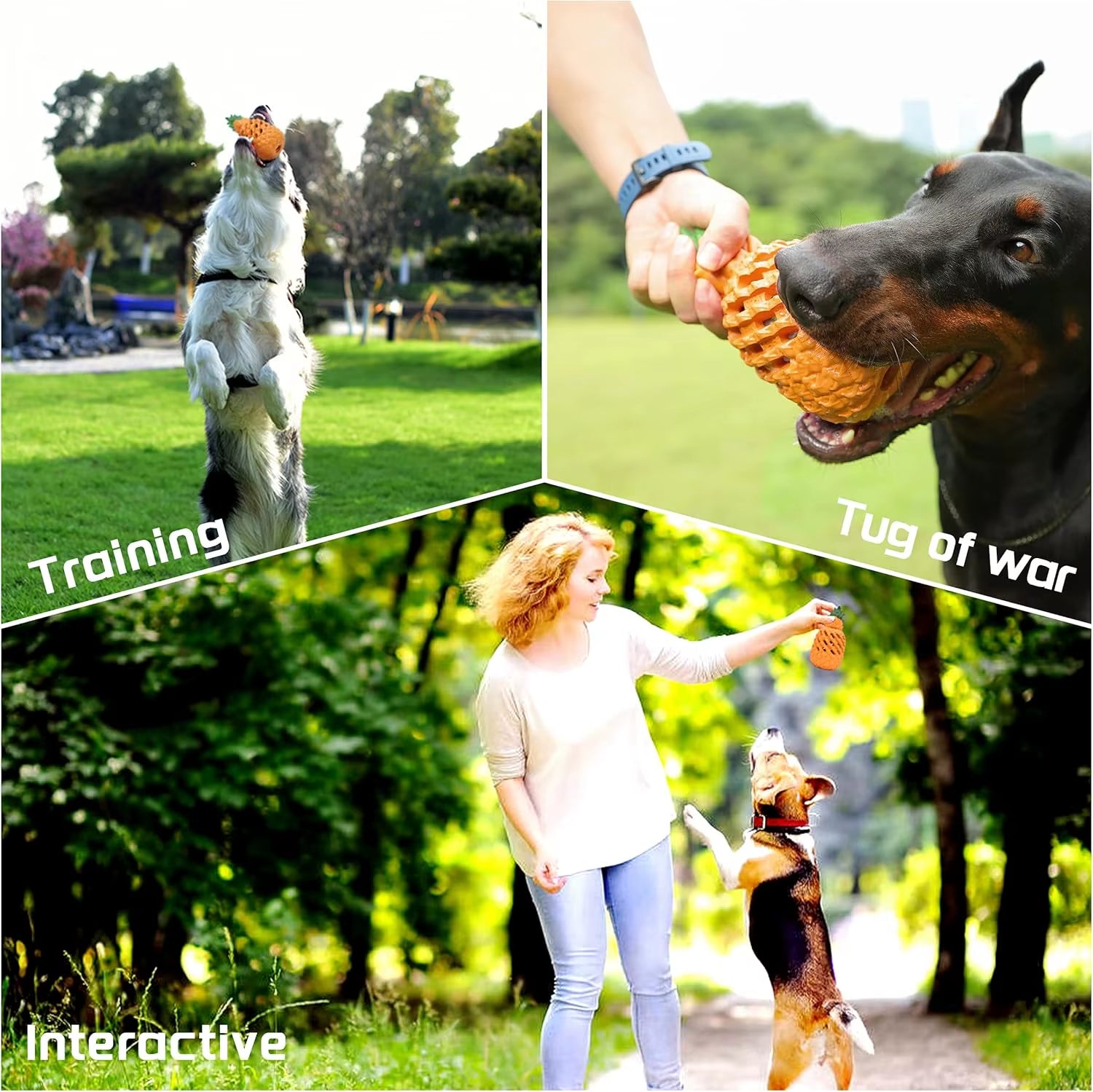 Dog Toys for Dogs Pineapple Dog Chew Toys for Aggressive Chewers Indestructible Dog Toys for Aggressive Chewers Dog Toys for Agg