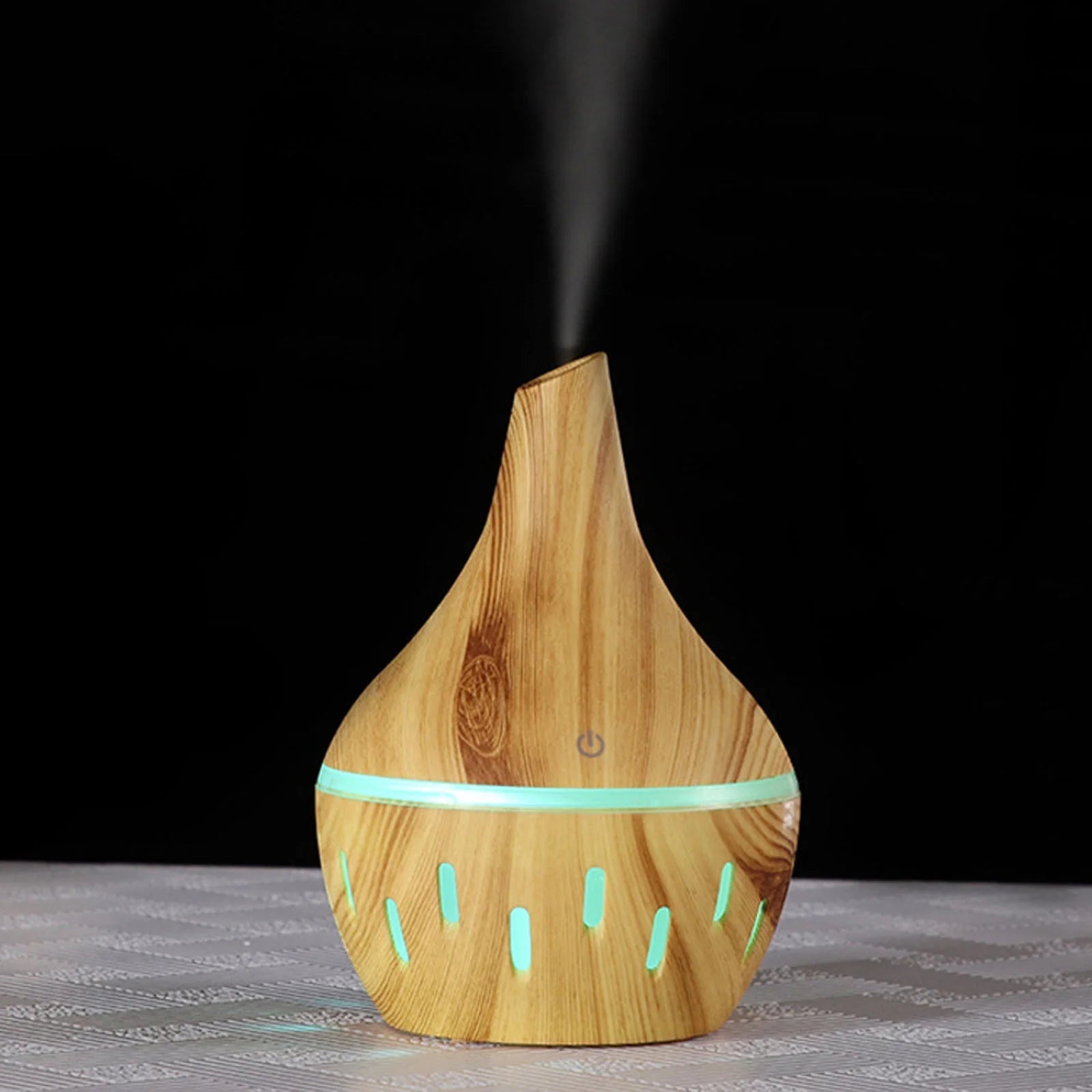 10 Oz Essential Oil Diffuser, Cool Mist Humidifier Scent Diffuser Wood Grain Aromatherapy Diffuser Atomizer Relieve Dryness Refresh Air Increase Humidity Device for Bedroom Office Yoga Spa