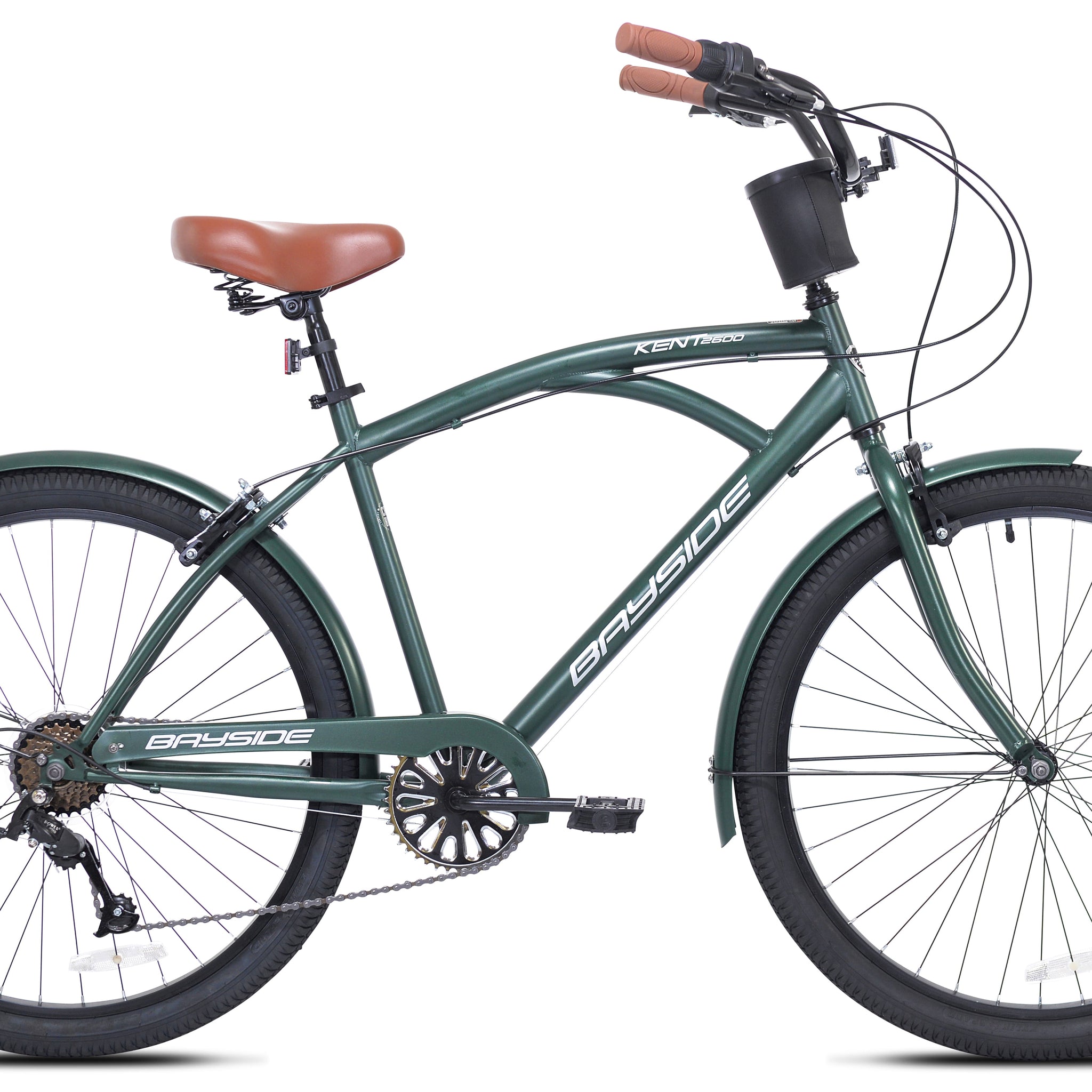 26-Inch Bayside Men'S Cruiser Bicycle, Green