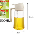 2 in 1 200/300/500Ml Oil Spray for Kitchen Spray Oil Bottle Oil Washer Vinegar Soy Sauce Sprayer Containers Washer