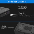 Wireless Charger for Iphone-23W 3 in 1 Fast Charging Station Compatible for Iphone 17/16E/15/14/13/12/11 Pro Max, Airpods 4/3/2/Pro, Iwatch Series 2-11, Samsung Charger Stand