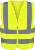 High Visibility Safety Vest ANSI Class 2, No Pocket