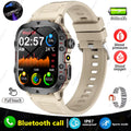 Original Men Smartwatch Flashlight Bluetooth Call Fitness Clock IP68 Waterproof Sports Men for Android IOS Smart Watch 2025 New