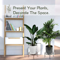 Metal Potted Plant Stands, 3 Pack 9
