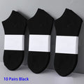 5/6/7/10 Pairs Women/Men Boat Socks Invisible Low Cut Silicone Non-Slip Summer No-Show Ankle Socks Solid Color Casual Breathable