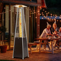 Propane Patio Heater, 48000 BTU Outdoor Patio Heater, Bronze