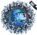 114Ft Christmas String Lights - Outdoor, 300 LED Connectable with Timer, 8 Modes Tree Lights Fairy Twinkle for Garden, Wedding, Indoor/Outdoor Xmas Decor (Cool White)