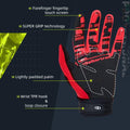 Unisex BMX MX ATV MTB Racing Mountain Bike Bicycle Cycling Off-Road/Dirt Bike Gloves Road Racing Motorcycle Motocross Sports Gloves Touch Recognition Full Finger Glove