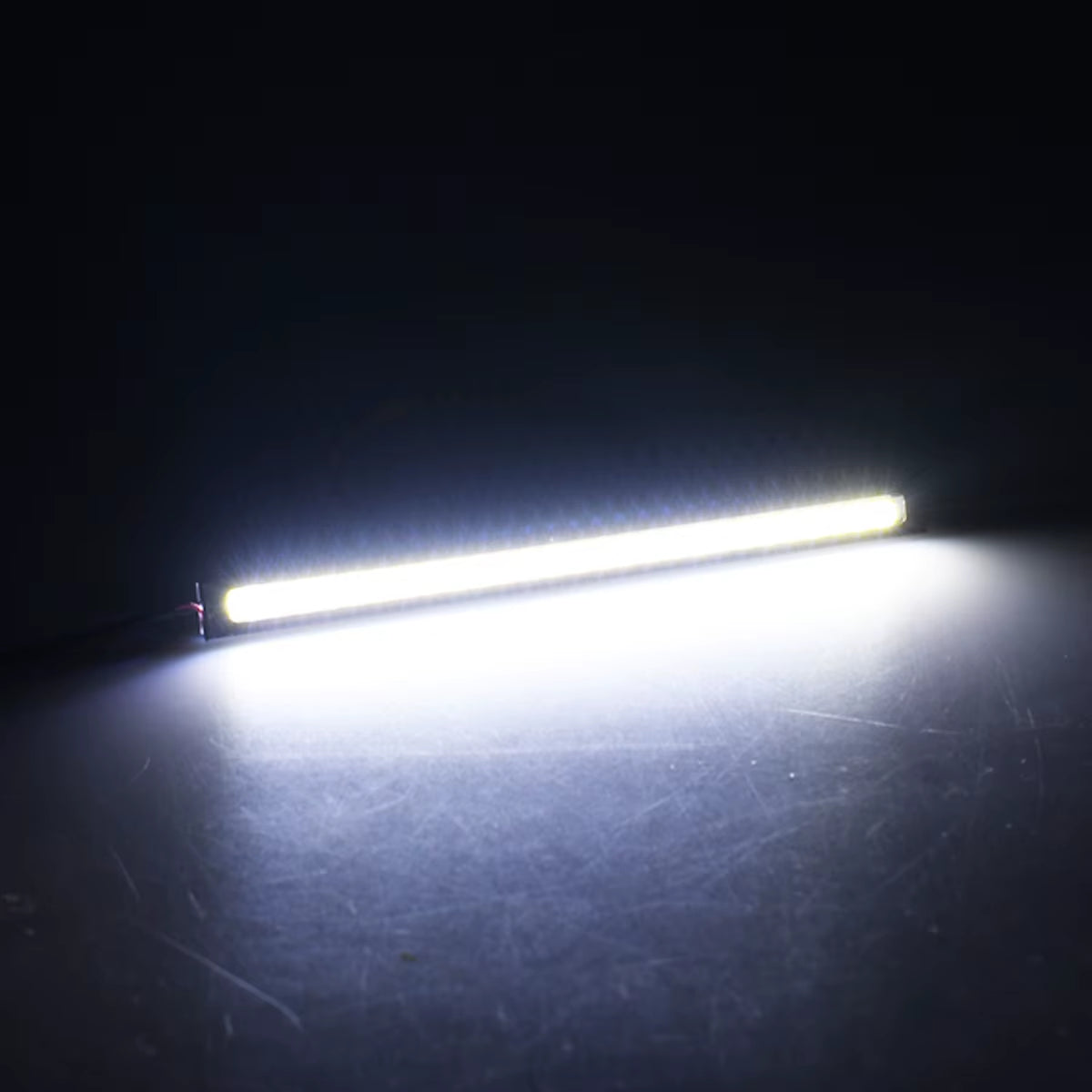 2Pcs 17Cm Universal Waterproof Daytime Running Lights COB Fog Lamp Car Styling Led Day Light DRL Lamp Fog Bar Lamp Strip Lights