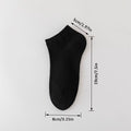 5/6/7/10 Pairs Women/Men Boat Socks Invisible Low Cut Silicone Non-Slip Summer No-Show Ankle Socks Solid Color Casual Breathable