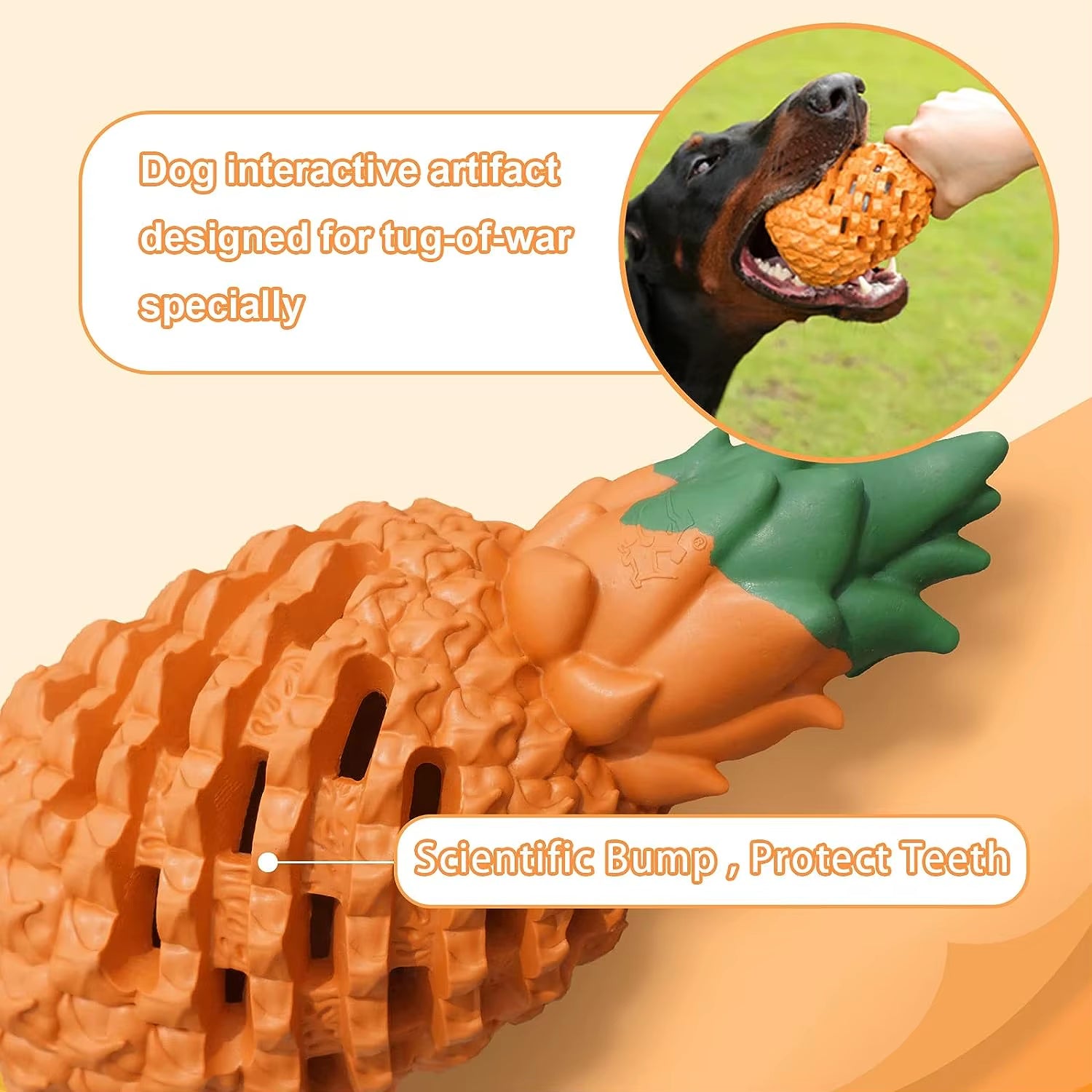 Dog Toys for Dogs Pineapple Dog Chew Toys for Aggressive Chewers Indestructible Dog Toys for Aggressive Chewers Dog Toys for Agg