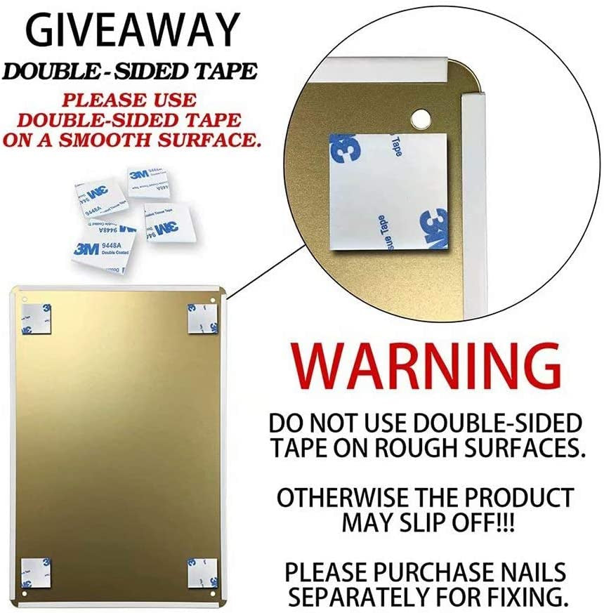 Retro Metal Sign Vintage Don'T Mess with Girl Sign for Plaque Poster Cafe Wall Art Sign Gift 8 X 12 INCH