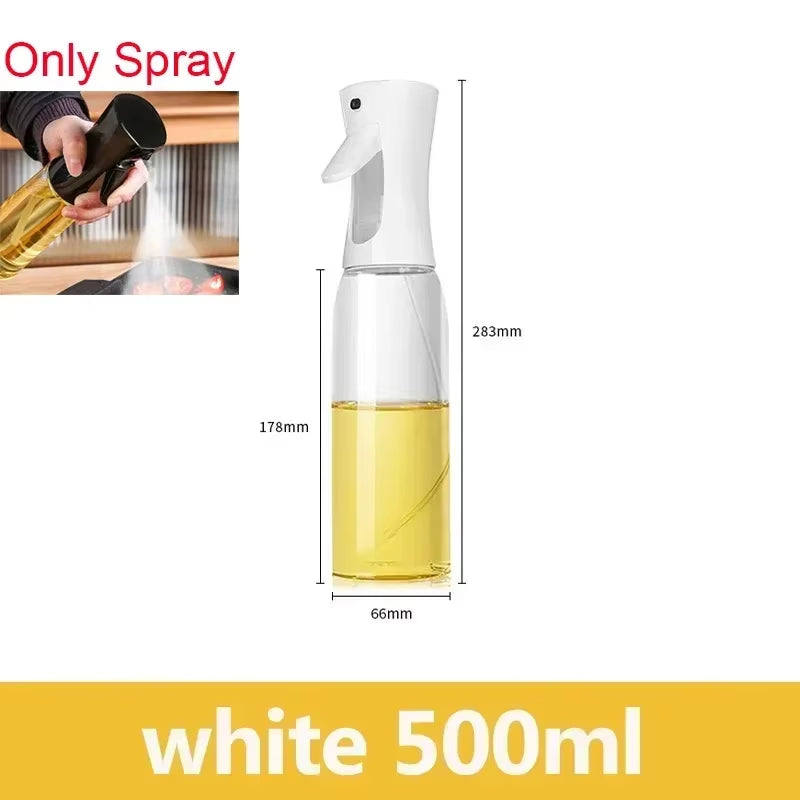 2 in 1 200/300/500Ml Oil Spray for Kitchen Spray Oil Bottle Oil Washer Vinegar Soy Sauce Sprayer Containers Washer