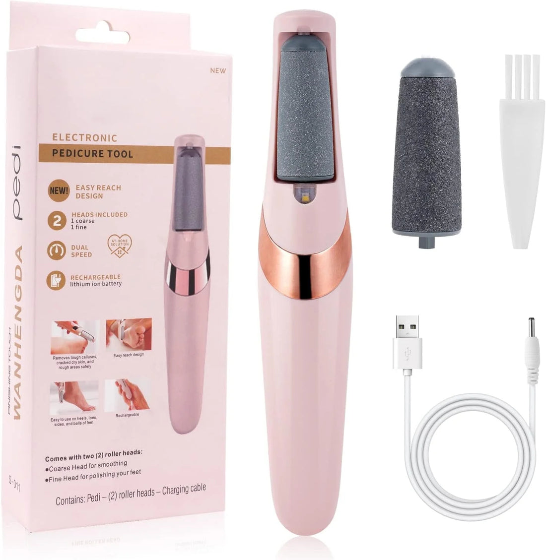 Pedicure Electronic Tool File Feet Callus Remover Hard Skin Remover Foot Care Tools