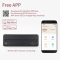 HPRT MT810 Portable Printer, A4 Wireless Bluetooth Travel Printer, Thermal Printer Support 8