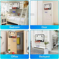 Wall Mount Large Basketball Hoop with Door Hooks, 32