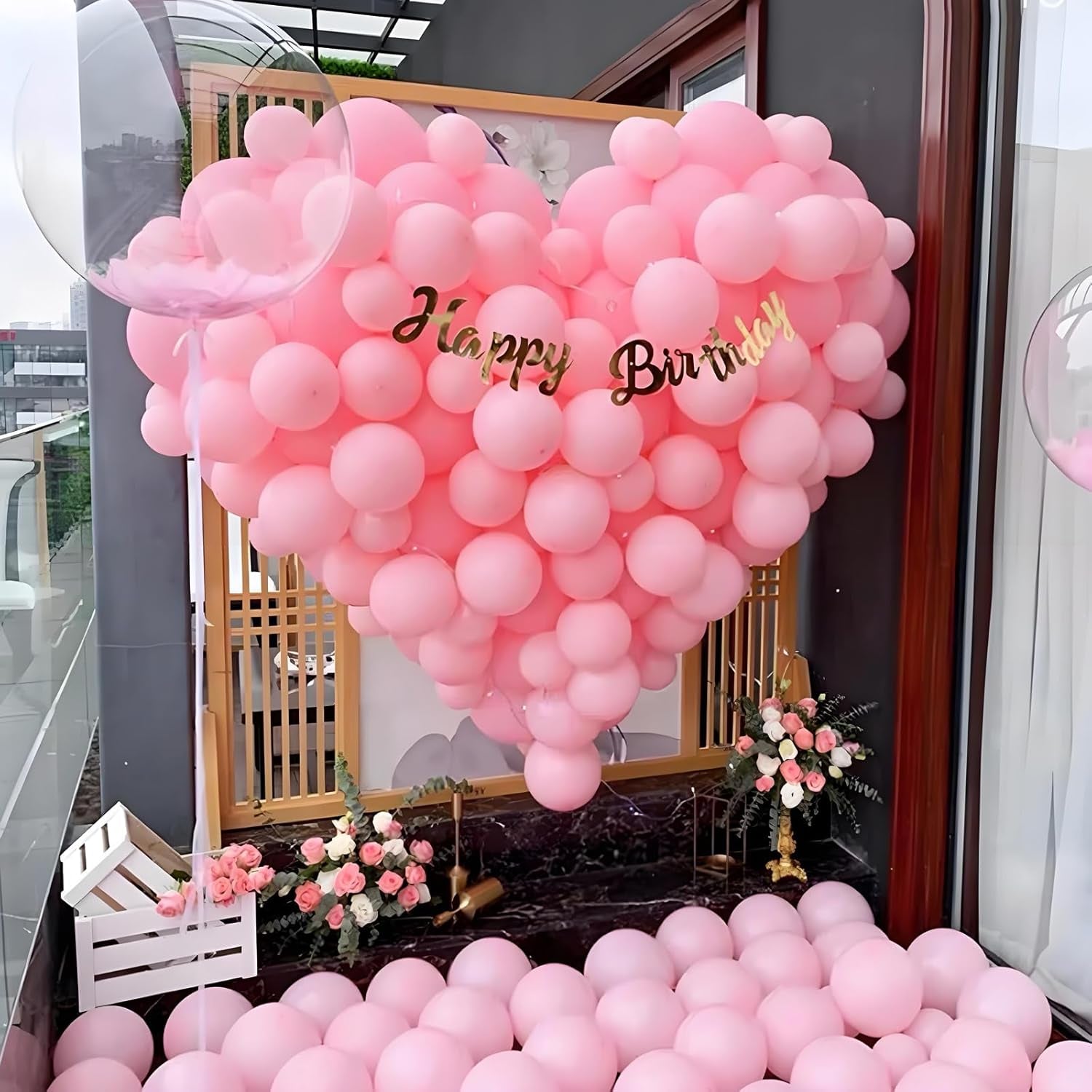 Pink Balloons 12 Inch 100 Pack Light Pink Latex Party Balloons Pastel Pink Helium Balloons Wedding Princess Birthday Bride Baby Shower Party Decorations