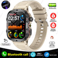 Original Men Smartwatch Flashlight Bluetooth Call Fitness Clock IP68 Waterproof Sports Men for Android IOS Smart Watch 2025 New