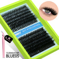 Cluster Lashes Kit Fluffy Individual Lashes Volume Mixed Tray Faux Mink Lashes Eyelash Extension Makeup